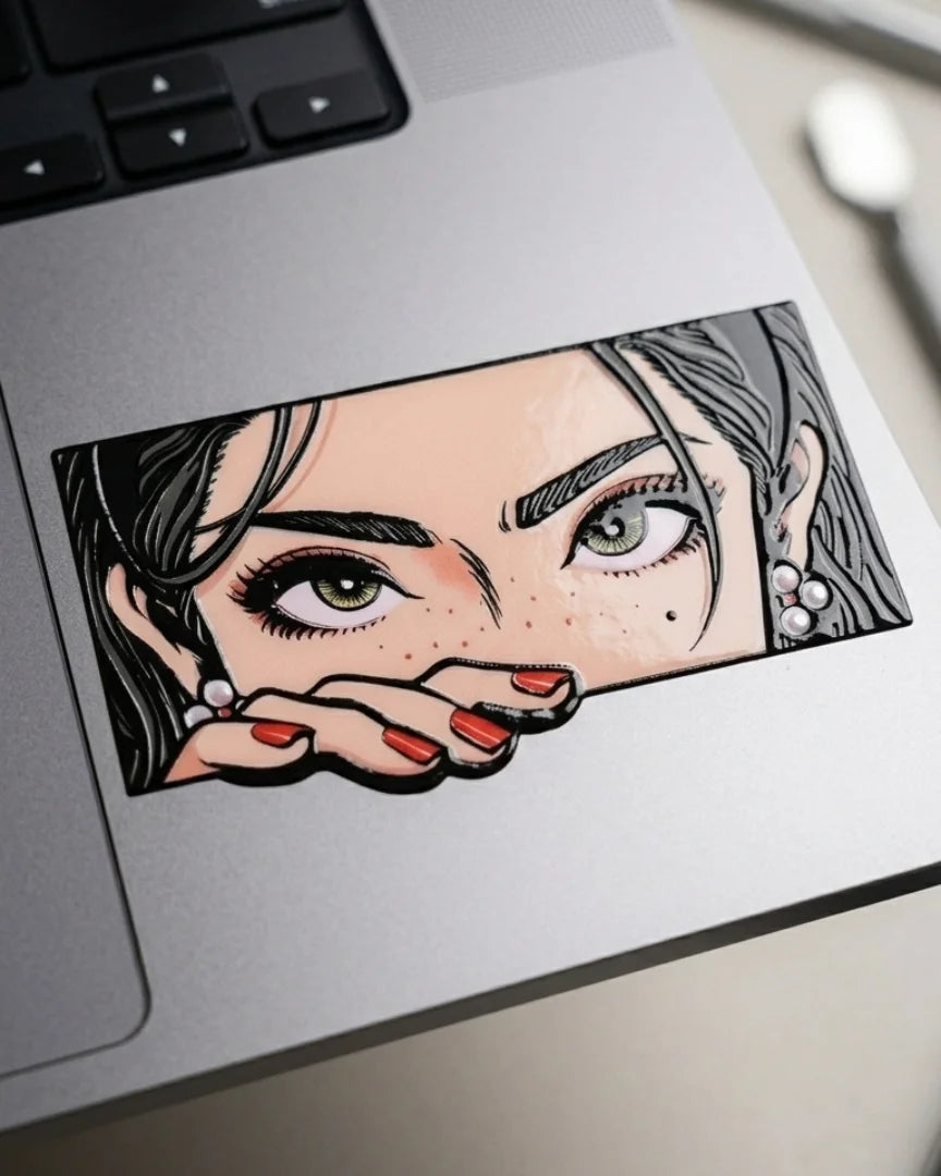 Eyes on You | Hard Surface Patch | Girlie Pop