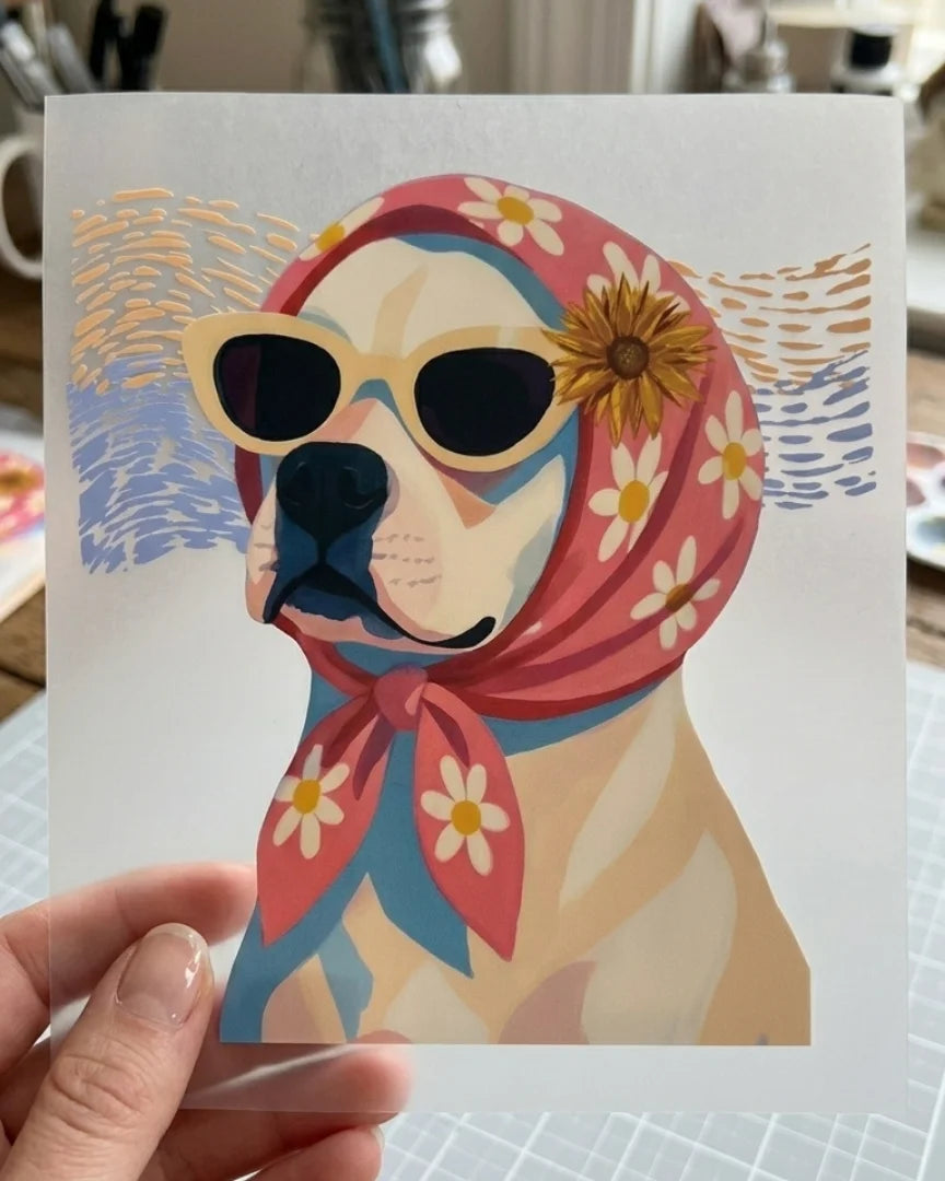 Desert Diva | Iron-on Patch | Pawfect Vibes