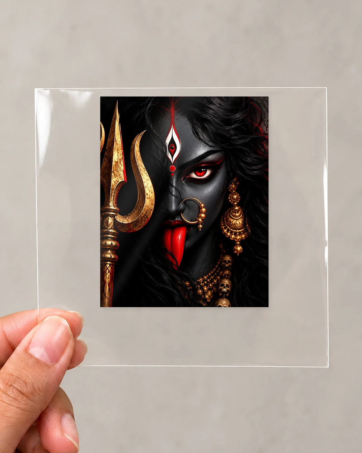 Kali Chhaya hard surface patch on clear film