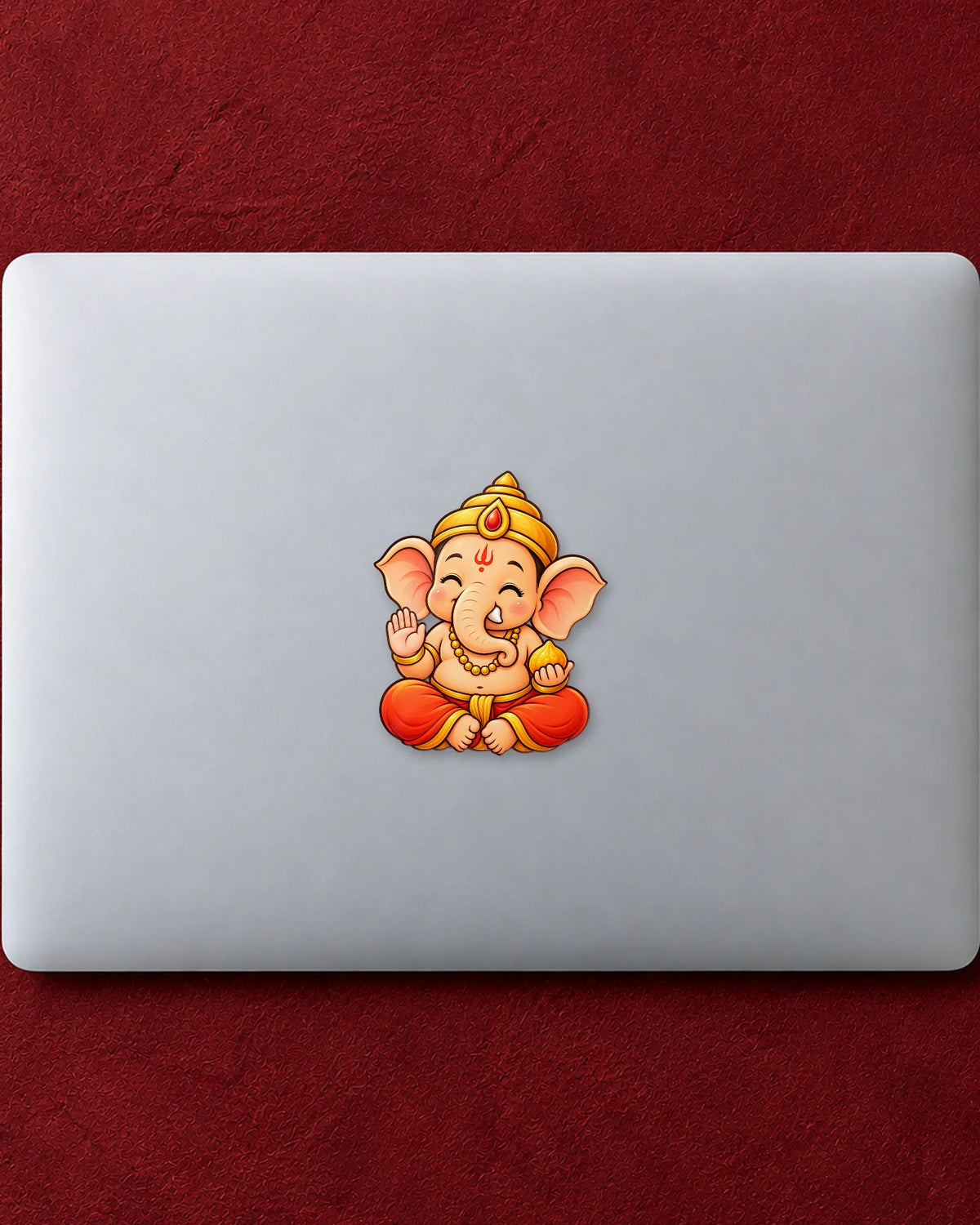 Muskaan Ganesha hard surface patch mockup