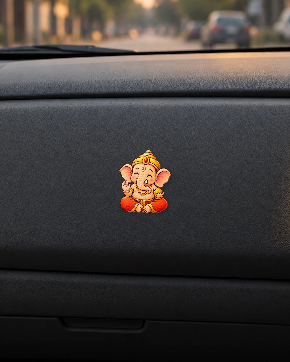 Muskaan Ganesha hard surface patch mockup