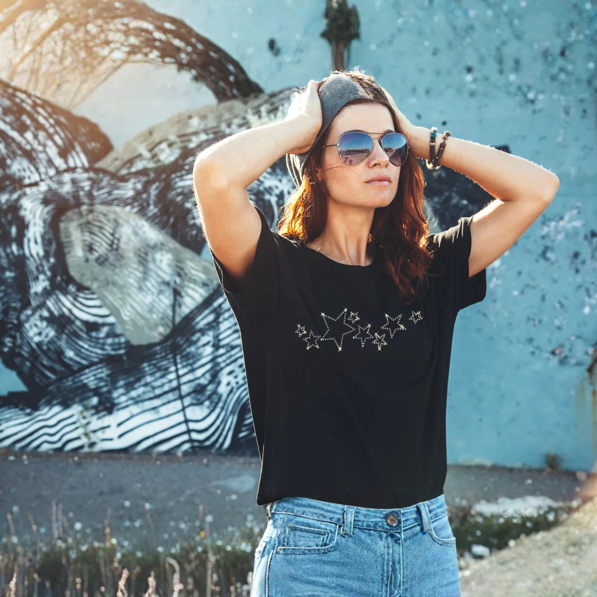 Shooting Star Shower | Iron-On Embellishment