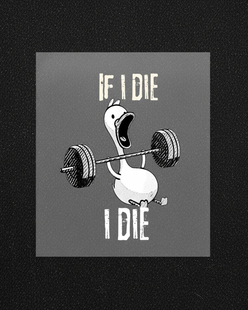 If I Die, I Die | Iron-on Patch | Lift Cult
