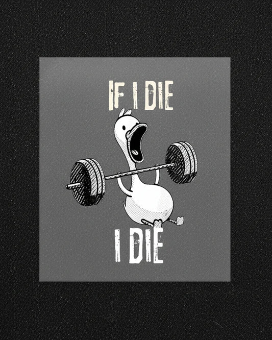If I Die, I Die | Iron-on Patch | Lift Cult