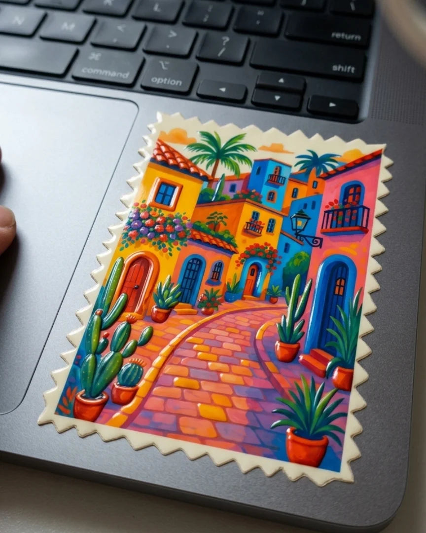 The Global Stamp | Hard surface patches | Tropical Pulse