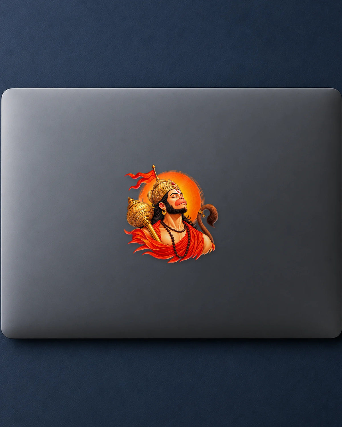 Bhagwa Bajrang hard surface patch mockup