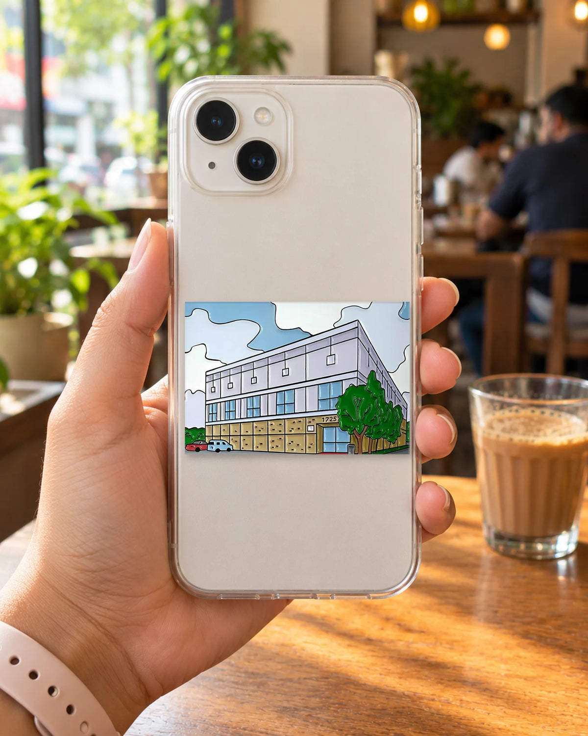 1725 Slough Avenue sticker mockup