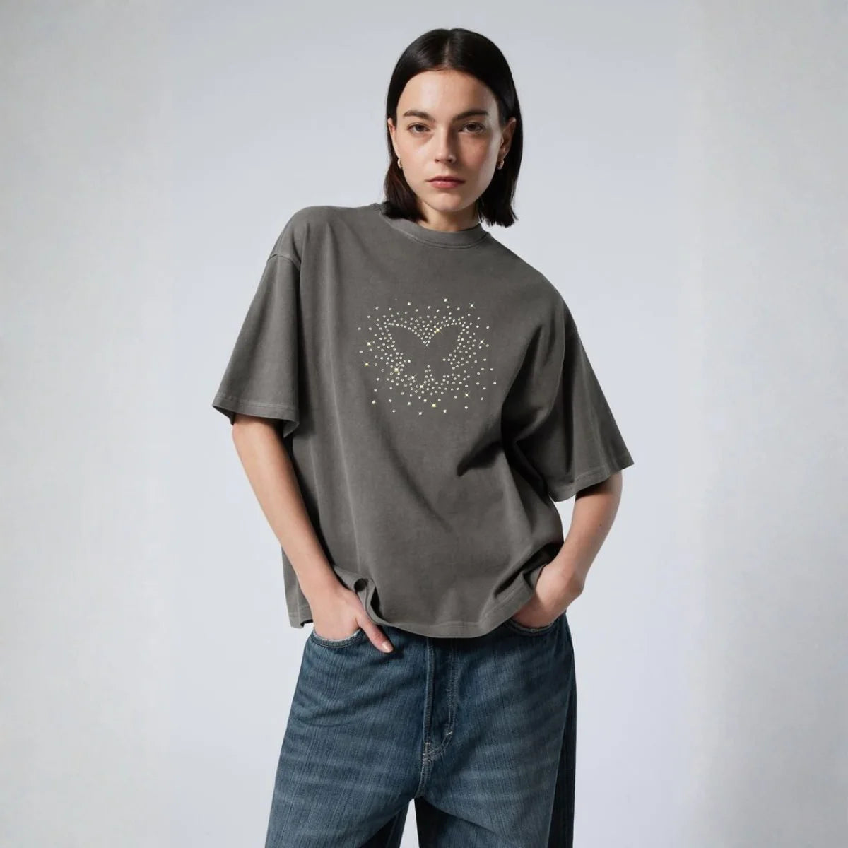 Stardust Heart | Iron-On Embellishment