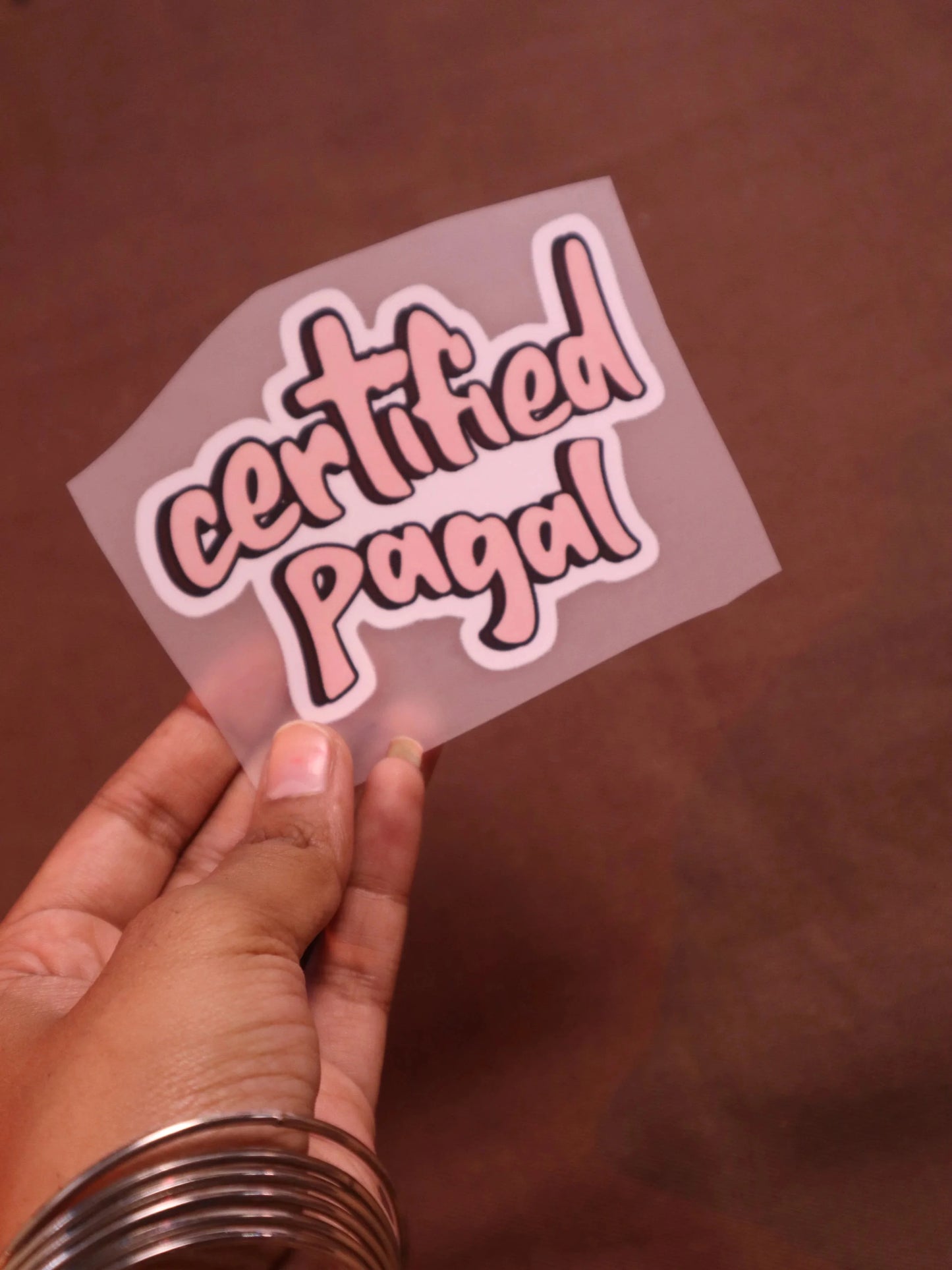 Certified Pagal | Iron-on Patch | Bindaas Bol