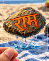 Ram Setu Shila hard surface patch on clear film