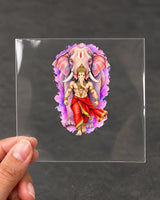 Gajraj Yatra hard surface patch on clear film
