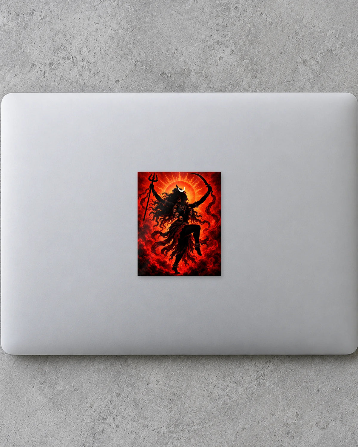Kali Tandav hard surface patch mockup