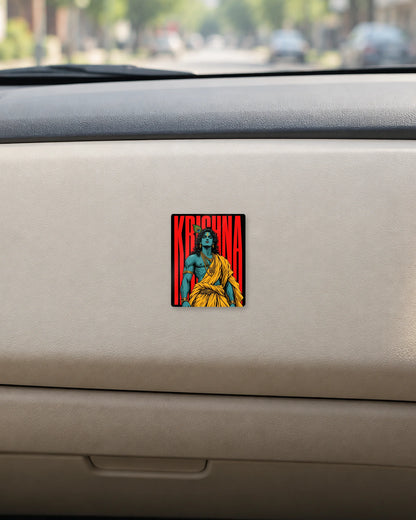 Bold Krishna hard surface patch mockup