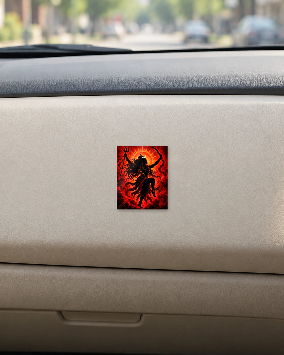 Kali Tandav hard surface patch mockup