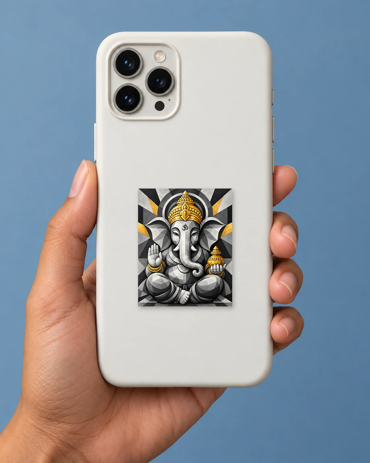Shila Ganesha hard surface patch mockup