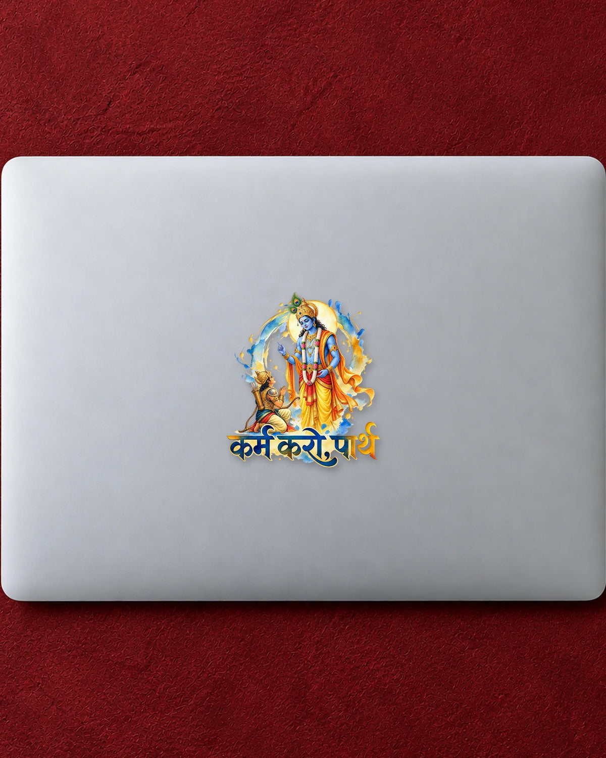 Karm Karo Parth hard surface patch mockup
