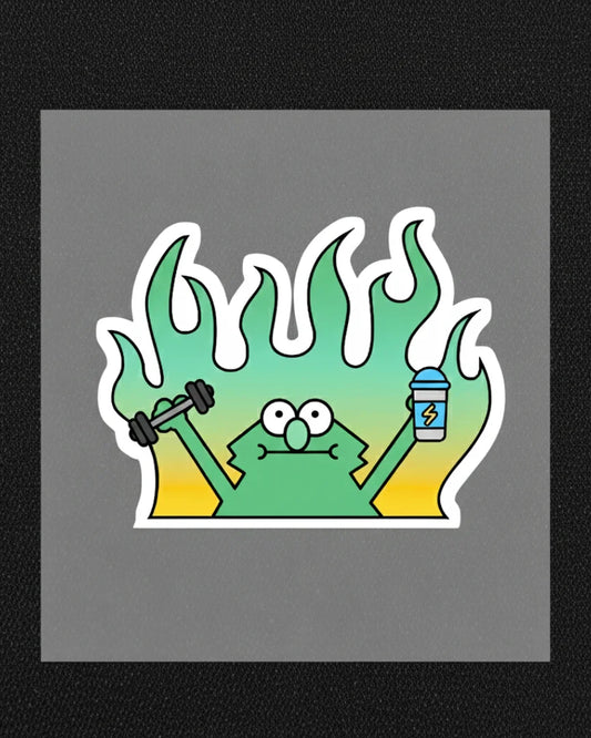 Powered By Chaos | Iron-on Patch | Lift Cult