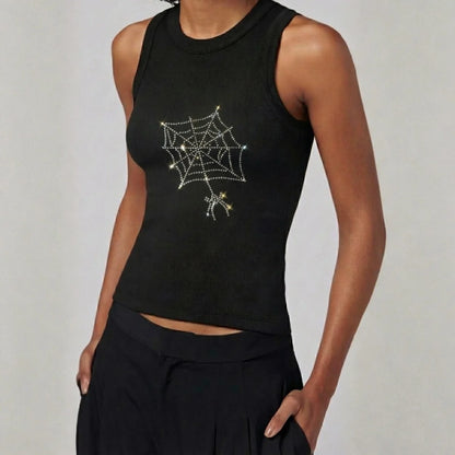 Cobweb Trap | Iron-On Embellishment
