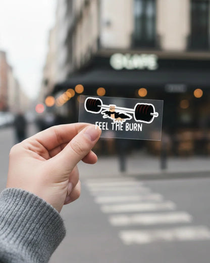 Feel The Burn | Iron-on Patch | Lift Cult