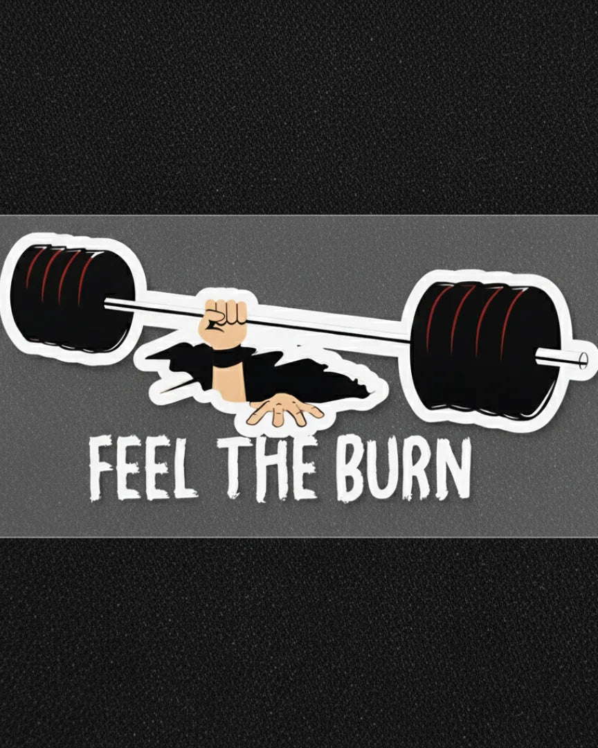 Feel The Burn | Iron-on Patch | Lift Cult