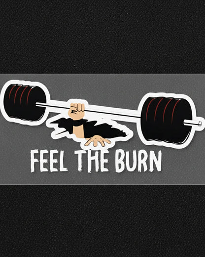 Feel The Burn | Iron-on Patch | Lift Cult