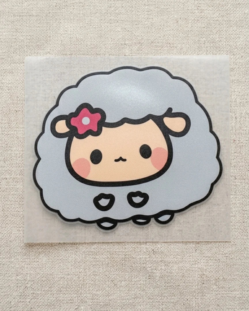 Little Lamb | Iron-on Patch | Tiny Totems