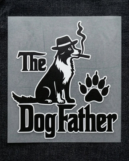 The Dog Father | Iron-on Patch | Pawfect Vibes