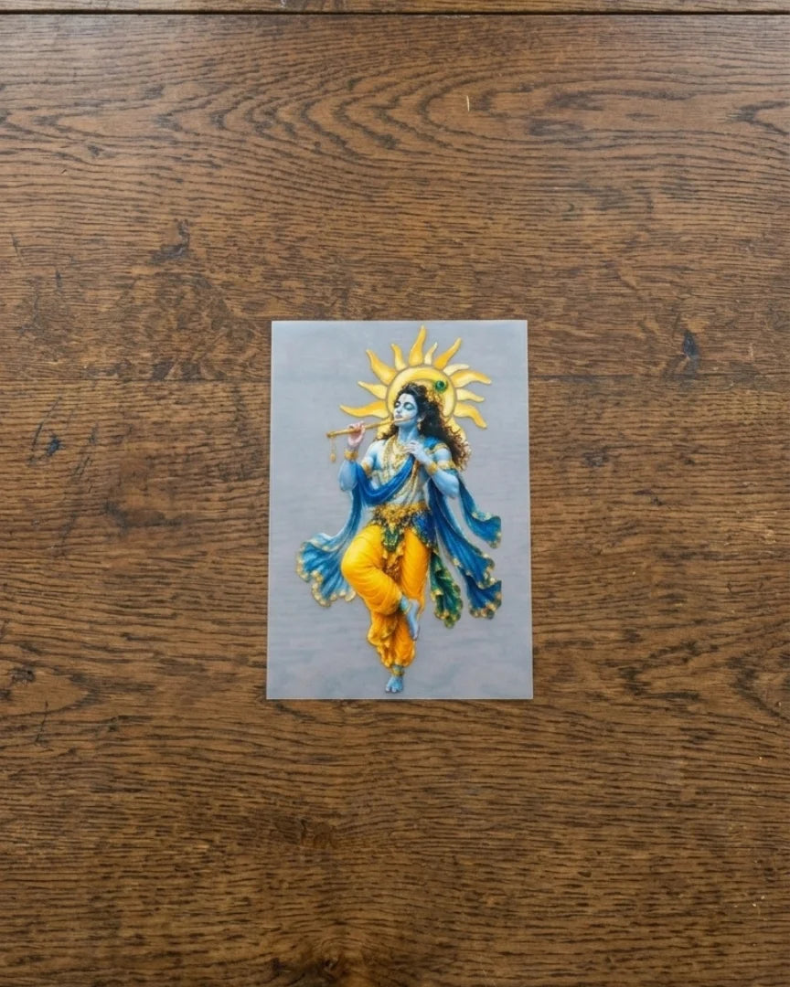 The Eternal Flutist | Iron-on Patch | Divine Blessing