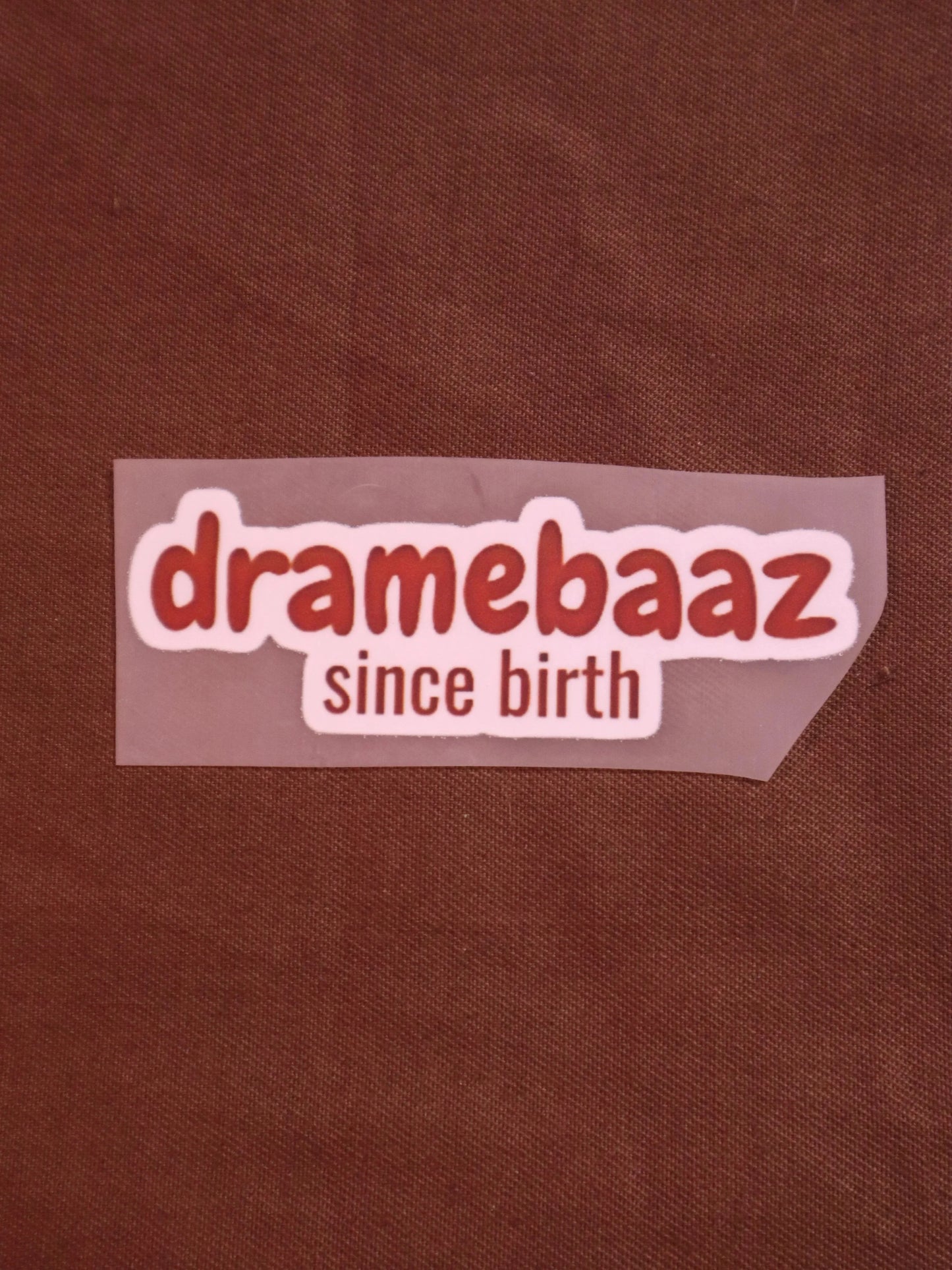 Dramebaaz | Iron-on Patch | Bindaas Bol