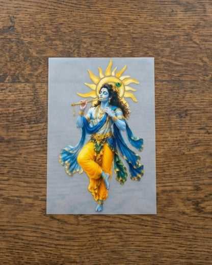 The Eternal Flutist | Iron-on Patch | Divine Blessing