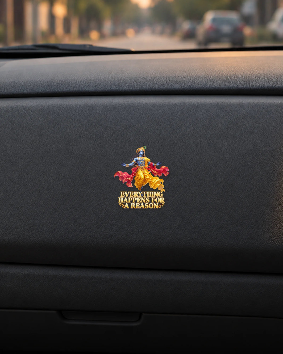 Everything Happens For A Reason hard surface patch mockup