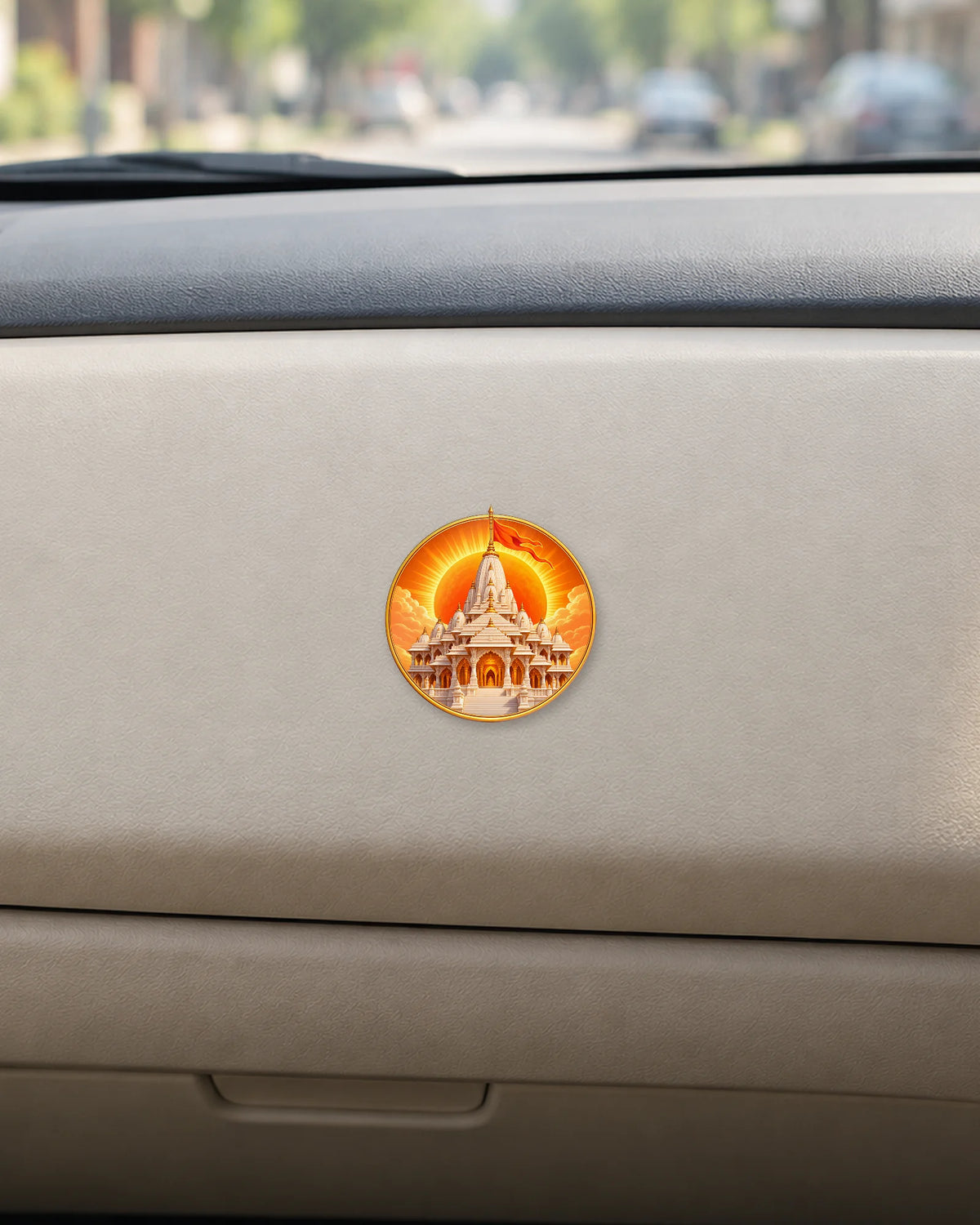 Ayodhya Dham hard surface patch mockup
