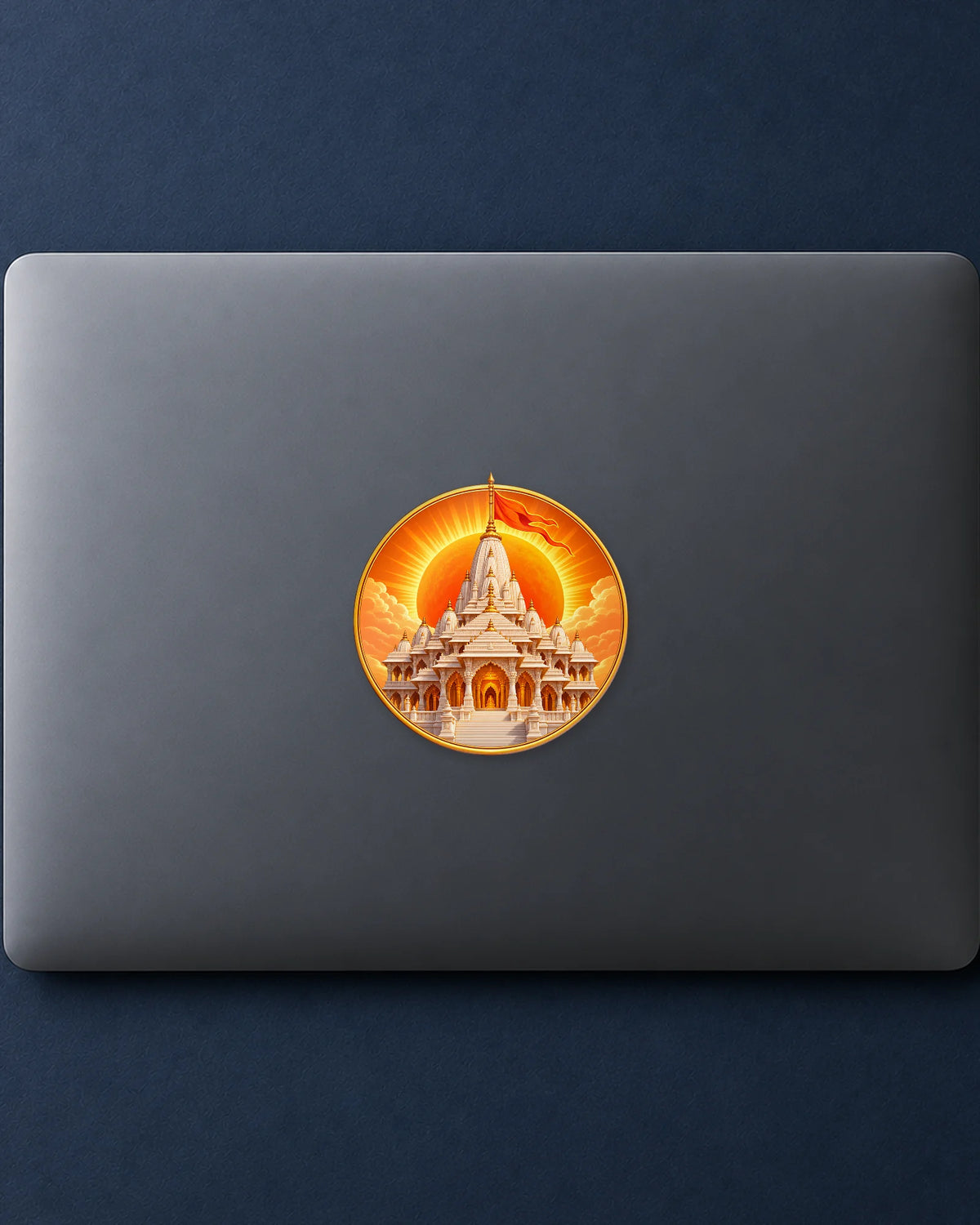 Ayodhya Dham hard surface patch mockup