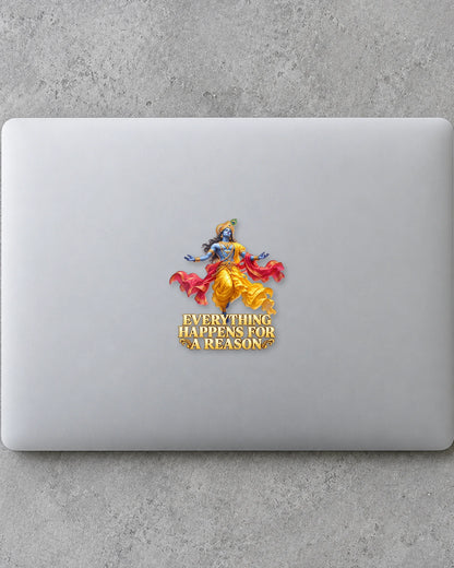 Everything Happens For A Reason hard surface patch mockup