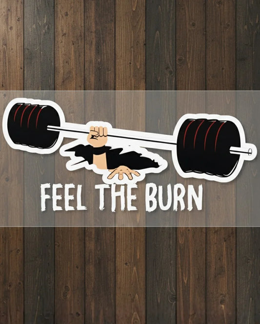 Feel The Burn | Iron-on Patch | Lift Cult