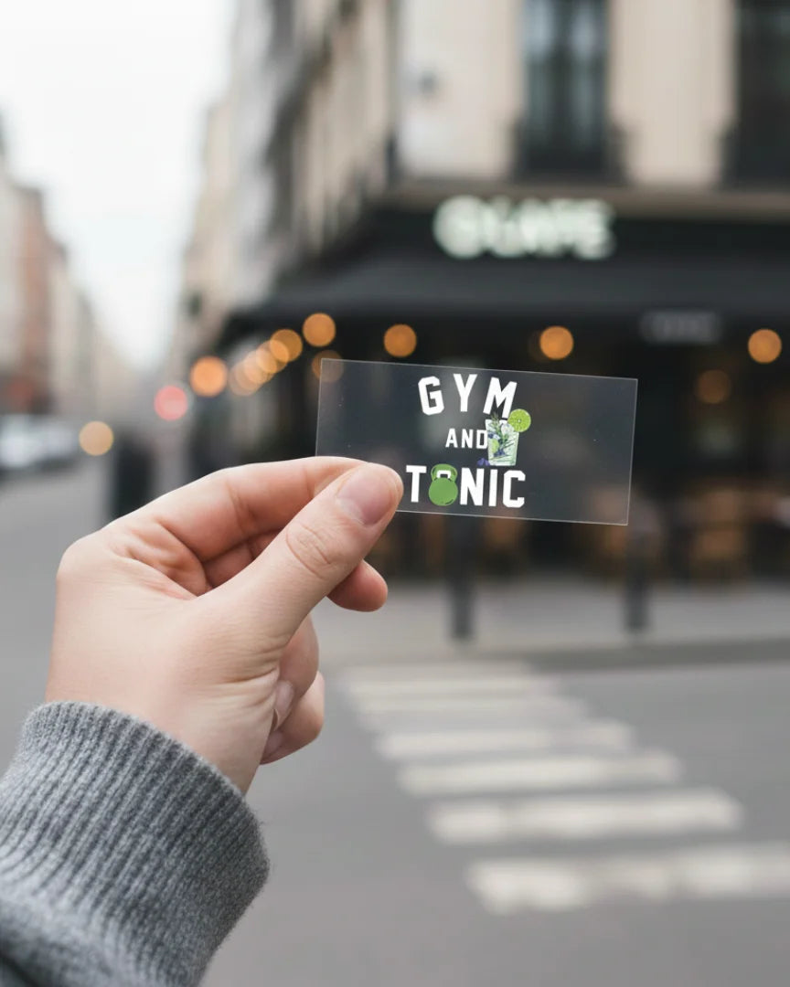 Gym & Tonic | Iron-on Patch | Lift Cult