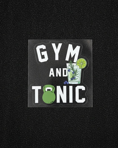 Gym & Tonic | Iron-on Patch | Lift Cult