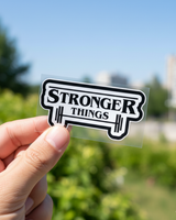 Stronger Things | Iron-on Patch | Lift Cult