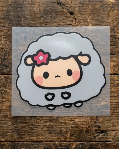 Little Lamb | Iron-on Patch | Tiny Totems