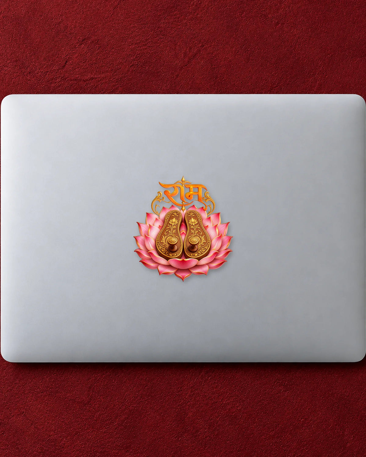 Charan Paduka hard surface patch mockup