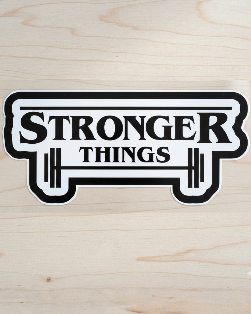 Stronger Things | Iron-on Patch | Lift Cult