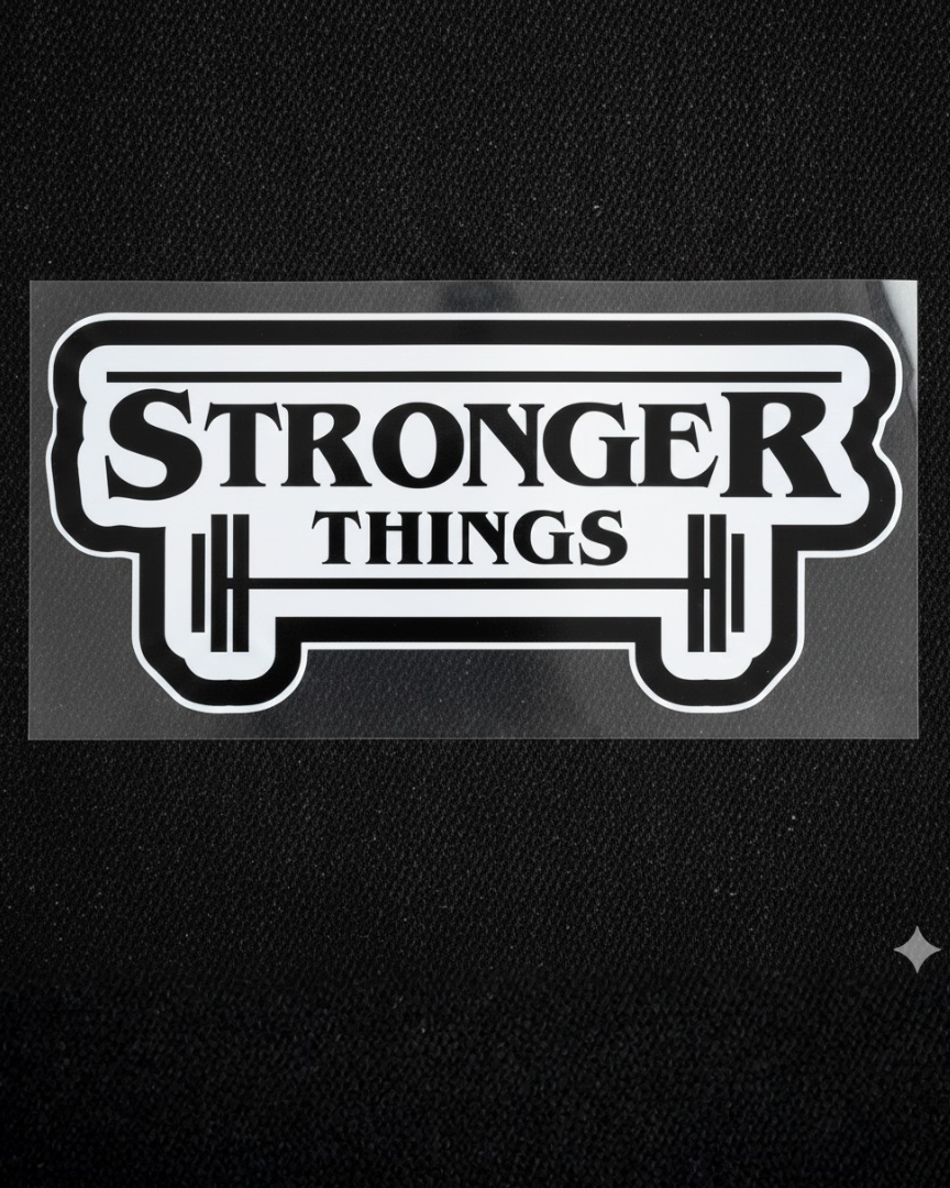 Stronger Things | Iron-on Patch | Lift Cult