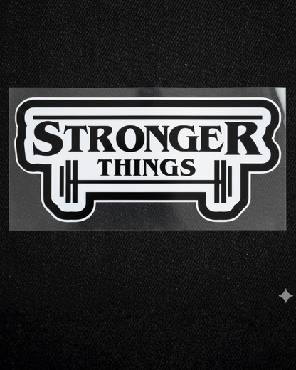 Stronger Things | Iron-on Patch | Lift Cult