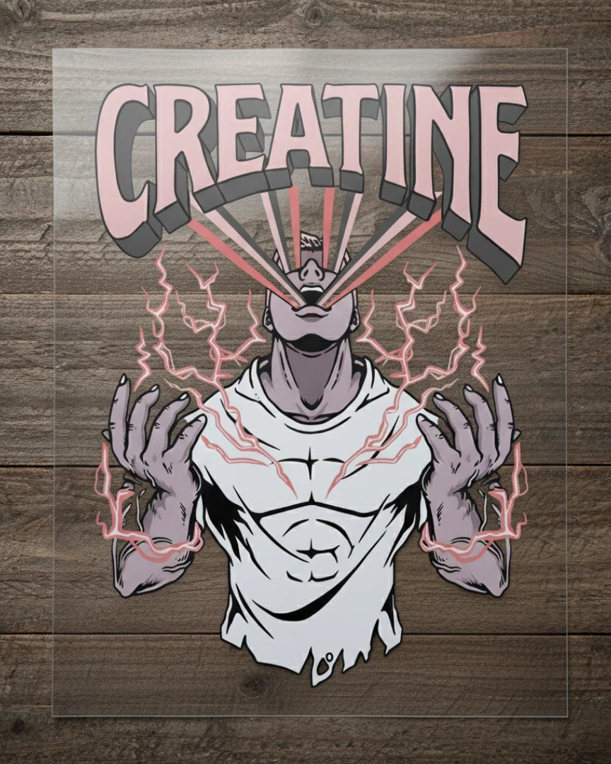 Creatine Overload  | Iron-on Patch | Lift Cult