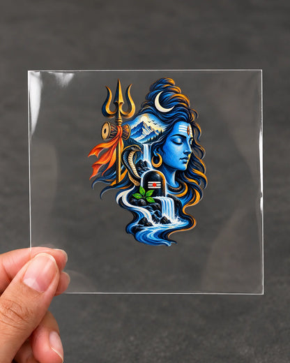 Kailash Ganga hard surface patch on clear film