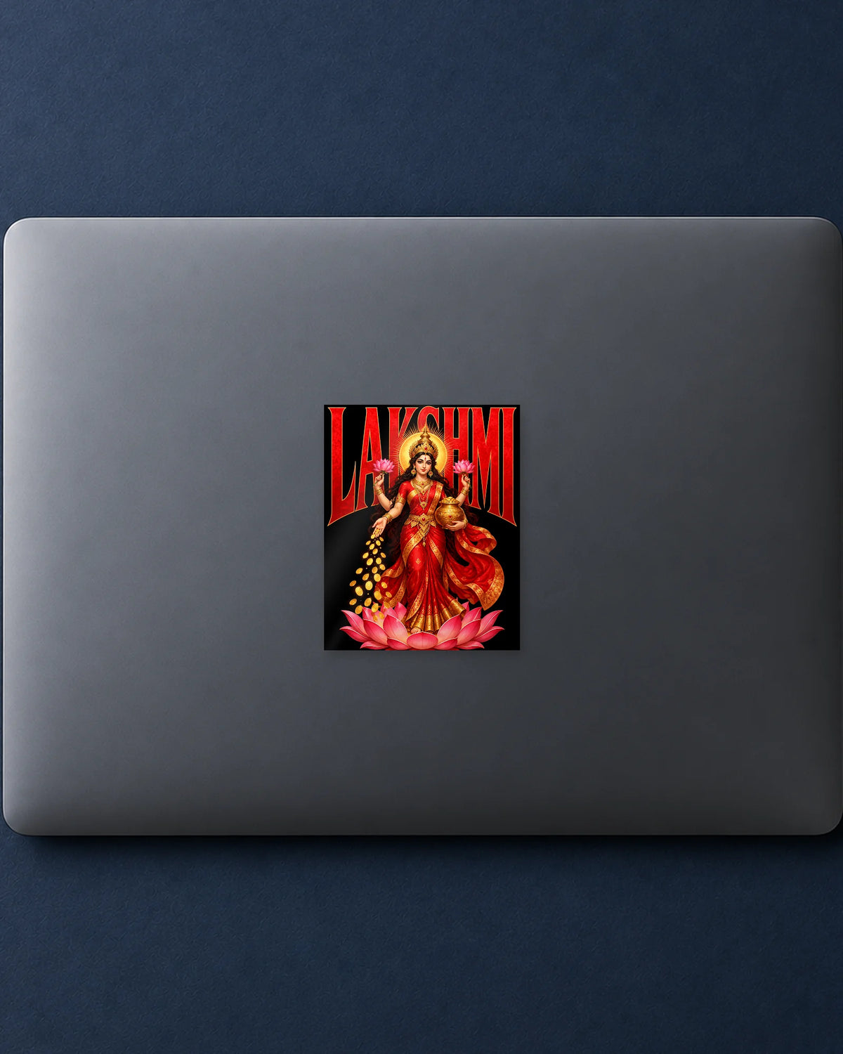 Lakshmi Dhan Varsha hard surface patch mockup