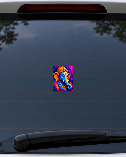Prism Ganesha hard surface patch mockup