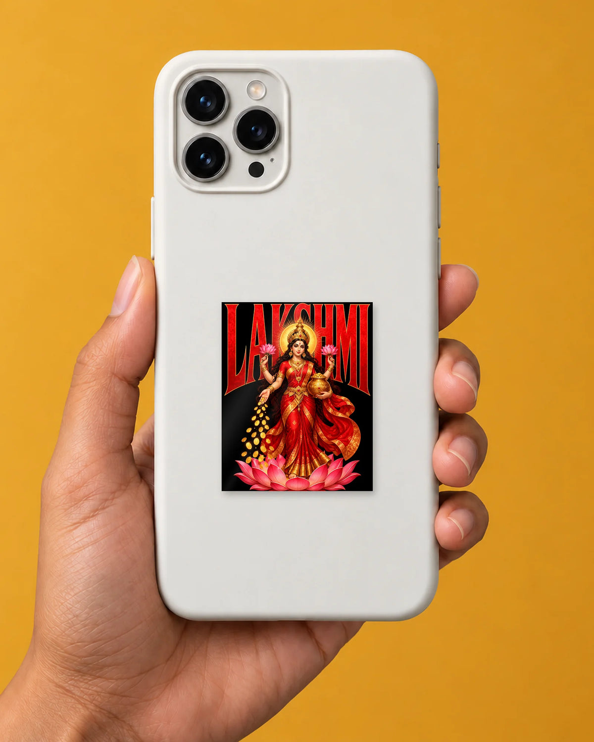 Lakshmi Dhan Varsha hard surface patch mockup
