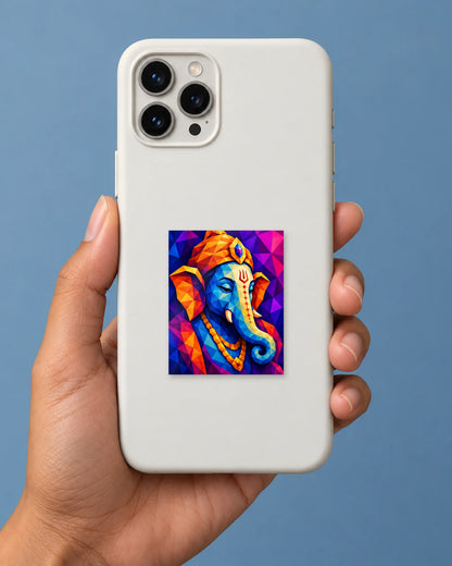 Prism Ganesha hard surface patch mockup