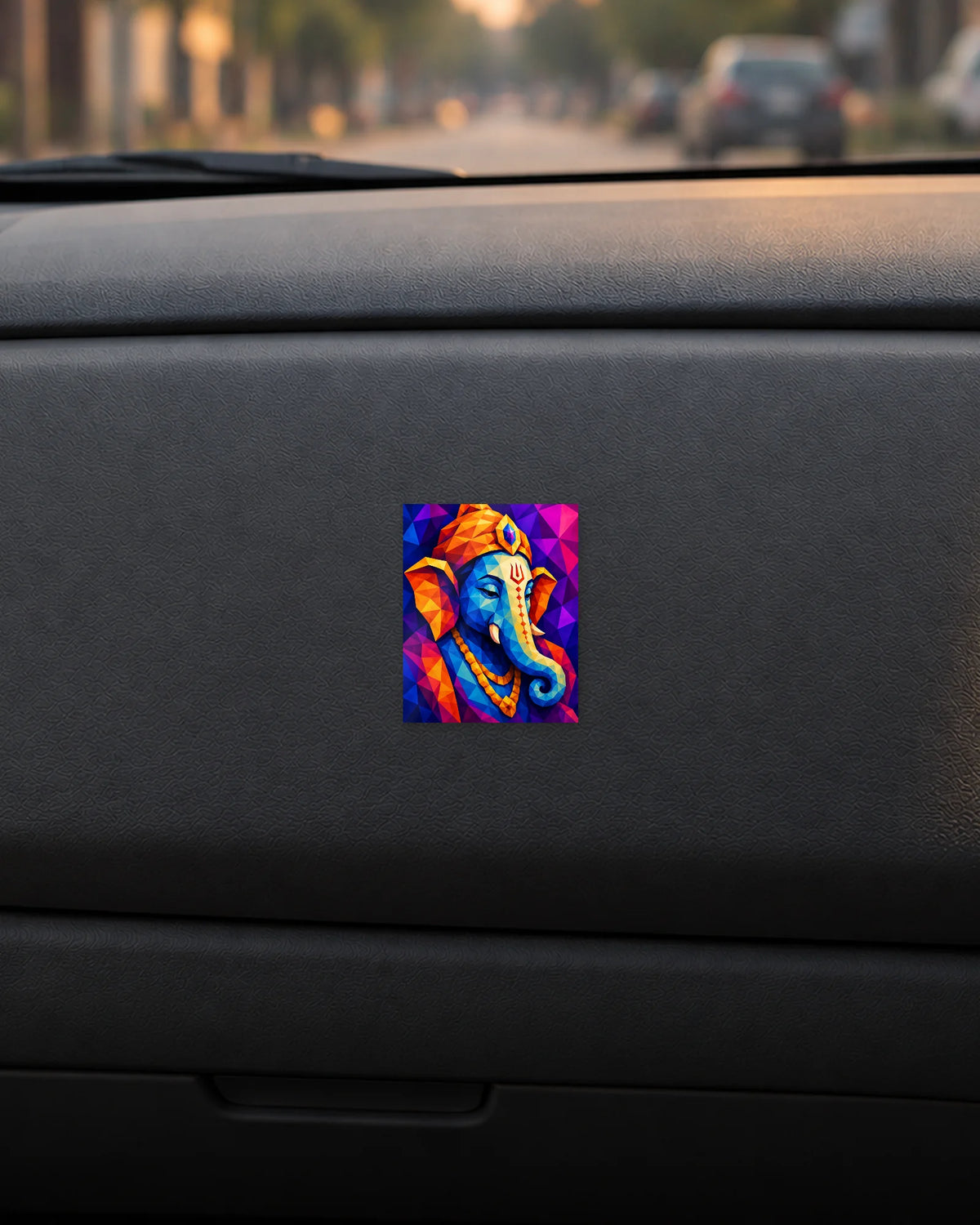 Prism Ganesha hard surface patch mockup